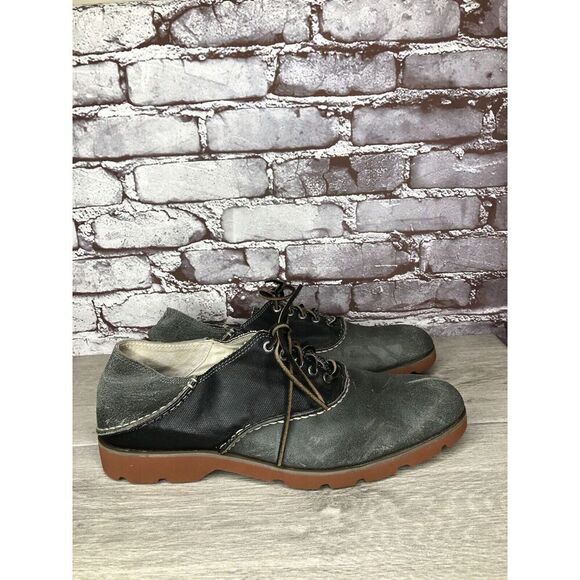 Sperry Top Sider Gray Black Leather Oxfords Lace Up Shoes Men’s Sz 11.5M US/45EU main image 11